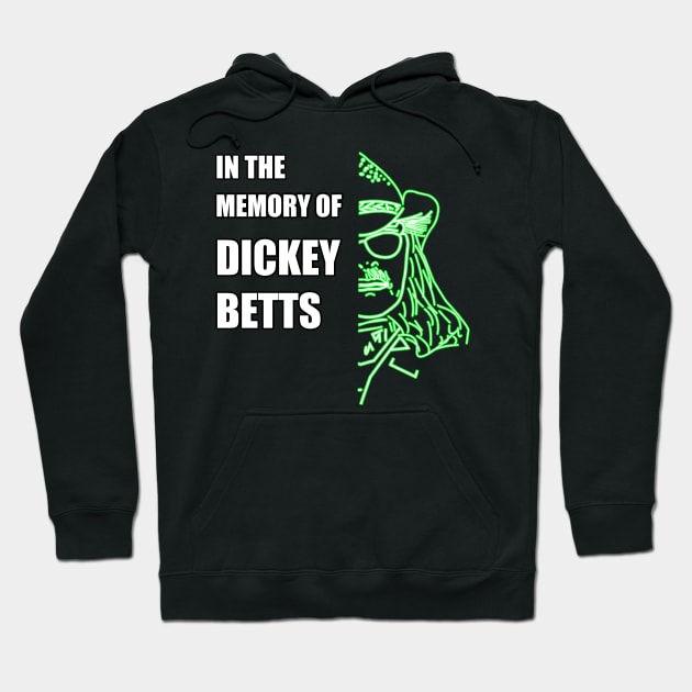 Dickey betts Hoodie by Neonartist